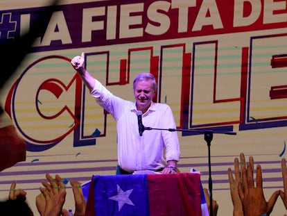 José Antonio Kast en diciembre de 2021, en Santiago.