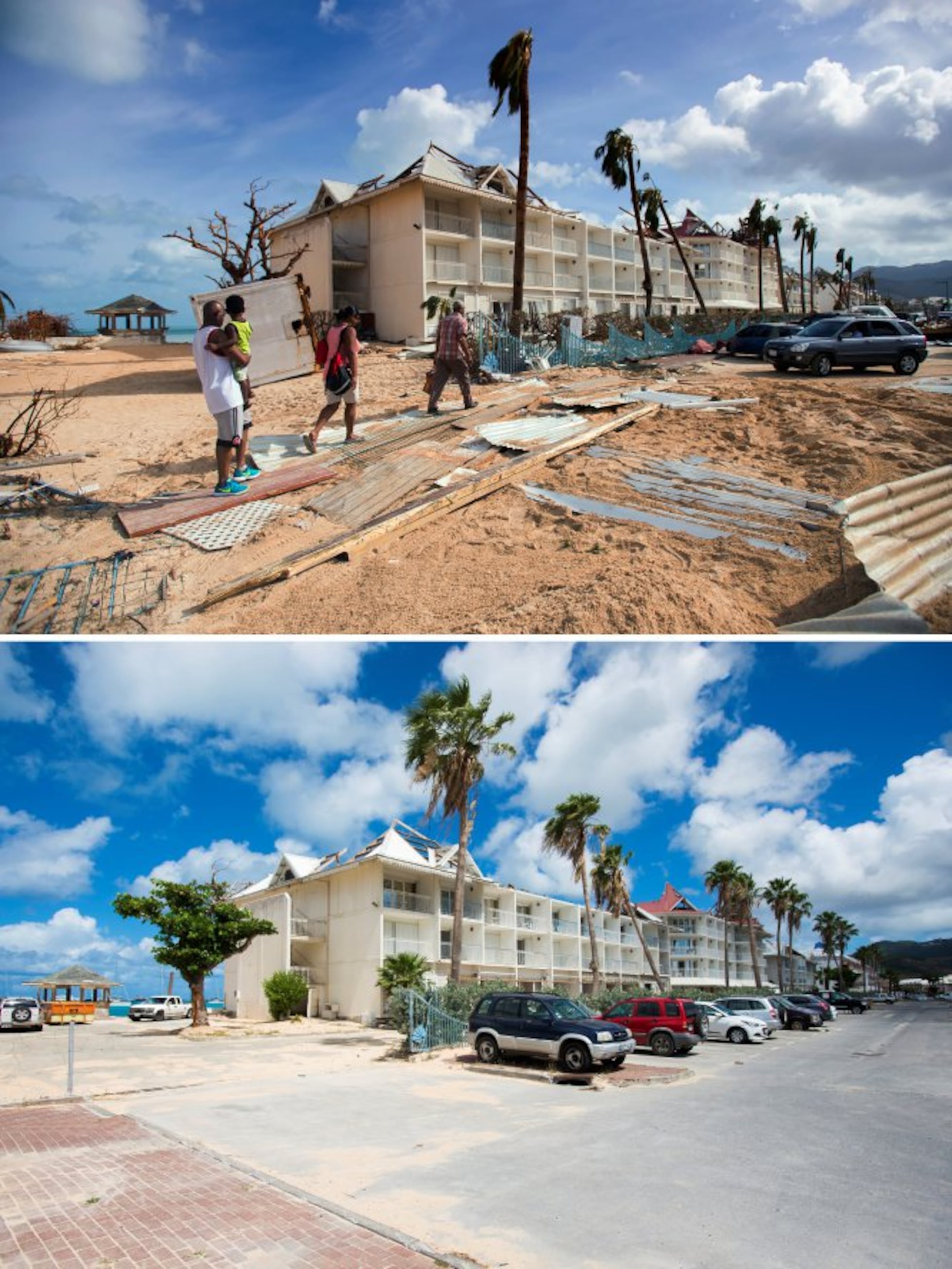 Seis meses después del paso de los huracanes por el Caribe | Fotos ...