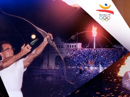 Carátula del Episodio 1 del documental "La llama eterna", de los Juegos Olímpicos de Barcelona en 1992.