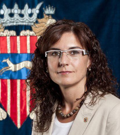 Imagen de la acaldesa de Cambrils, Mercè Dalmau, en la web del Consistorio.