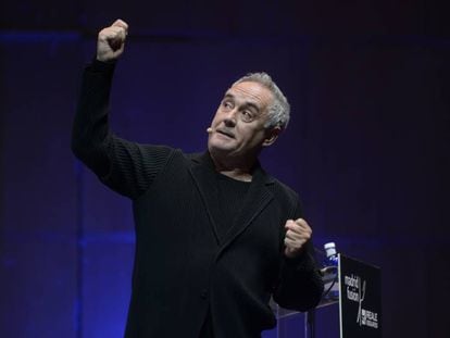 Ferran Adrià, en Madrid Fusión 2019.