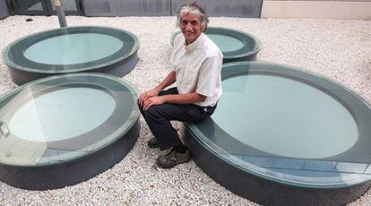 El físico John Martinis, de Google, en la sede del Instituto de Ciencias Matemáticas de Madrid.