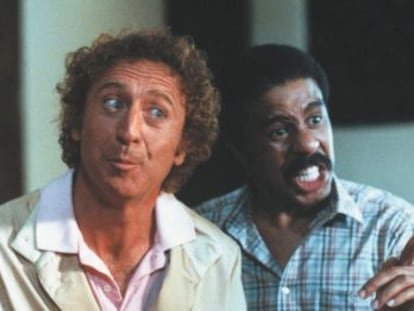 Pryor junto a Gene Wilder en su pel&iacute;cula m&aacute;s memorable, &#039;No me chilles que no te veo&#039;