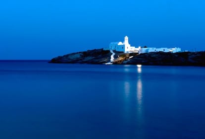 La isla griega de Sifnos. 