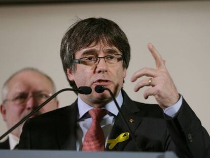 Carles Puigdemont, expresidente de la Generalitat de Catalu&ntilde;a. 