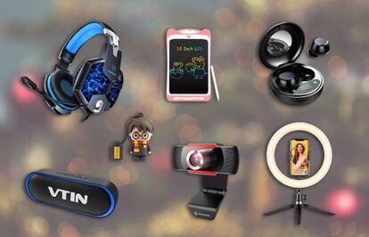 Auriculares inalámbricos y para 'gaming', altavoces portátiles o cámaras web son algunos de los artículos que hemos seleccionado para ahorrar en las compras navideñas.