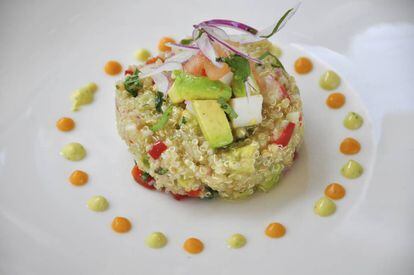 Ensalada de quinoa del restaurante Kion & Sui.