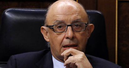 El ministro de Hacienda y Función Pública, Cristóbal Montoro.