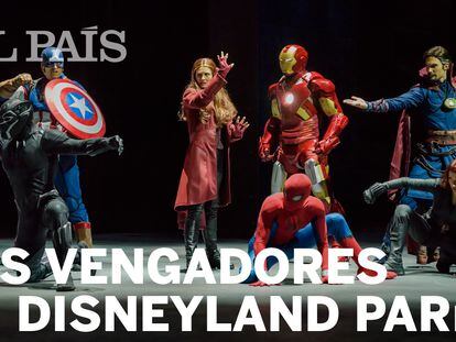 ¡Choca esos cinco, Thor! Los superhéroes de Marvel en Disneyland París