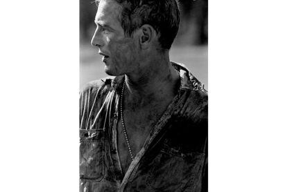 El actor Paul Newman captado mientras trabajaba en 'La leyenda del indomable' en 1967.
