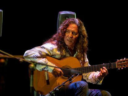 Tomatito, durante su concierto de ayer en el festival Suma Flamenca.