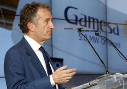 Ignacio Mart&iacute;n, presidente de Gamesa.