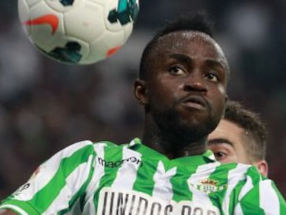 Cedrick, el pasado domingo en el Bernabéu.