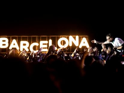 Damon Albarn, cantante de Blur, en el Primavera Sound en Barcelona.

Foto: Gianluca Battista