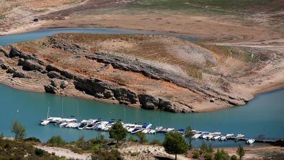 Pantano de Entrepeñas, en la provincia de Guadalajara.