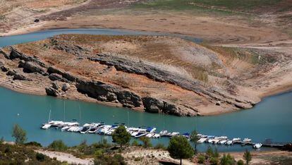 Pantano de Entrepe&ntilde;as, en la provincia de Guadalajara. 