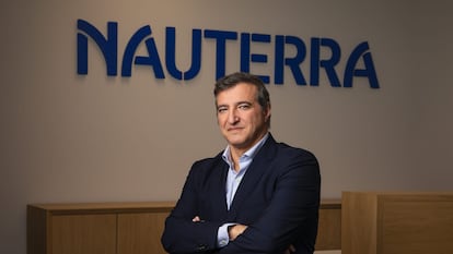 El consejero delegado de Nauterra, Mané Calvo, en una fotografía difundida por la empresa.