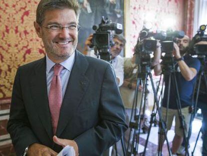 El actual ministro de Justicia, Rafael Catal&aacute;.