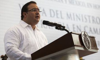 El Gobernador de Veracruz, Javier Duarte