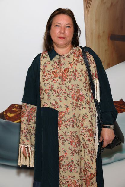 Pascale Lepoivre en la entrega del the Loewe Craft Prize en mayo de 2018 en Londres.