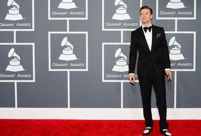 Justin Timberlake ha actuado en la gala de los Grammy tras casi cuatro años de ausencia en el escenario del Staples Center de Los Ángeles