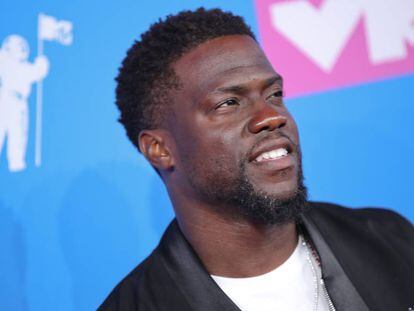 Kevin Hart, durante la alfombra roja de los MTV Video Music Awards, el pasado agosto. 