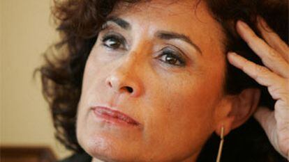 Carmen Moya García, delegada del Gobierno para el Plan Nacional sobre Drogas.