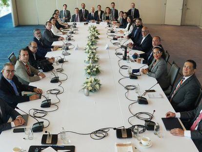 mesa del diálogo venezolano en México