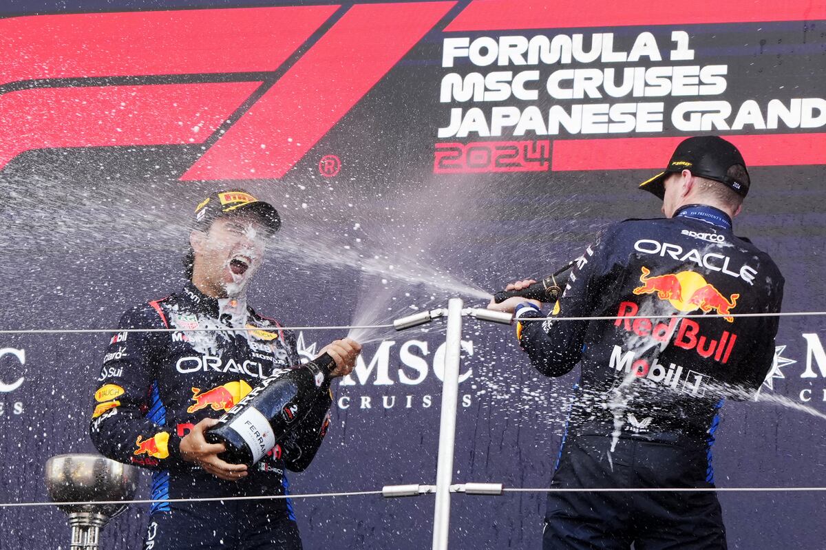 Verstappen apaga algunos incendios en el GP de Japón |  Fórmula 1 |  Deportado