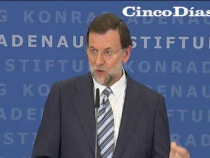 Rajoy rechaza toda responsabilidad del PP en la crisis de la economía española