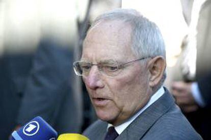 El ministro de Finanzas alemán, Wolfgang Schäuble. EFE/Archivo