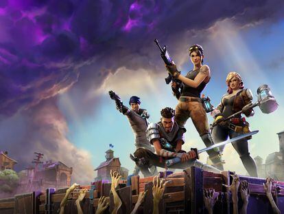 Protagonistas del 'Fornite', uno de los videojuegos más exitosos de la historia, creado por Epic Games