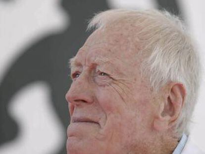 El actor sueco Max von Sydow, ayer viernes en el Festival de Cine Fantástico de Sitges.