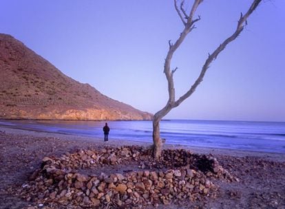 Ensenada de Los Genoveses en cabo de Gata, Almería.