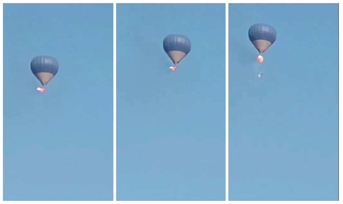 Detienen al piloto del globo aerostático que se incendió en Teotihuacan Detienen al piloto del globo aerostático que se incendió en Teotihuacan
