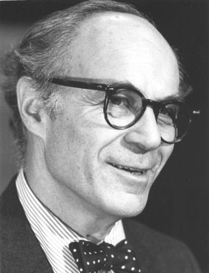 Lawrence R. Klein, premio Nobel de Econom&iacute;a, en 1981.