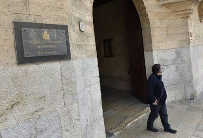 Sede del Tribunal Superior de Justicia de las Islas Baleares, en Palma.