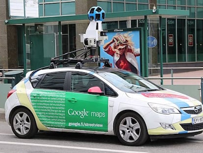 Coche de Gogle Maps.