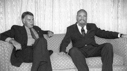 González y Castro en una cumbre Iberoamericana, en Argentina (1995).