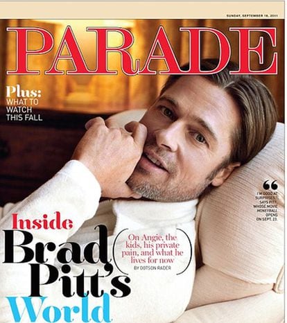 Portada de la revista <i>Parade</i>, del 18 de septiembre de 2011