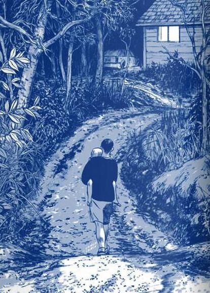 Una página de 'Aquel verano', cómic de Mariko Tamaki, una de las obras que más quejas anuales genera en EE UU.