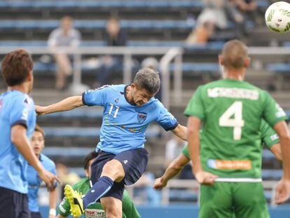 &Uacute;ltimo gol de Kazu Miura para el Yokohama el pasado mes de junio