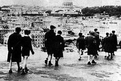 Fotograma de 'Roma ciudad abierta' (1945), de Roberto Rossellini.
