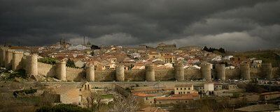 La ciudad amurallada de Ávila.