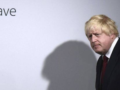 Boris Johnson durante la campaña del Brexit. En vídeo, las claves de las elecciones en Reino Unido.