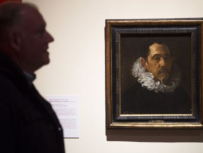 El retrato de Francisco Pacheco realizado por Diego Vel&aacute;zquez.