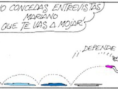 Rajoy vuelve a su refugio del “depende”