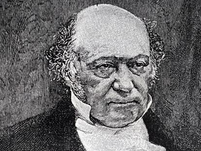 Daguerrotipo de William Rowan Hamilton, matemático irlandés del siglo XIX