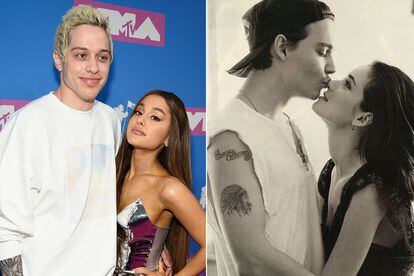 Ariana Grande ha transformado dos tatuajes tras su ruptura con Pete Davidson. Johnny Depp hizo lo propio con el famoso 'Winona Forever'.