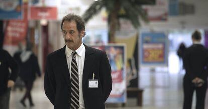 Vincent Lindon, en un fotograma de 'La ley del mercado'.